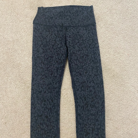 Lululemon leopard print leggings - Picture 2 of 3